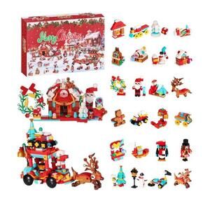 Kids Christmas Advent Calender Building Blocks Set 12 In 1 Lego NEW